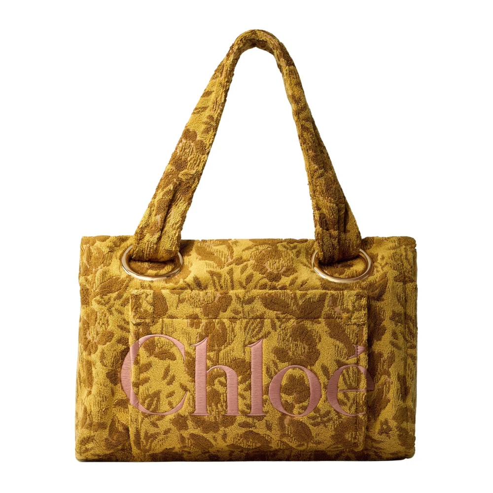 Chloé - Bags > Tote Bags - Green - Chloé - Modalova
