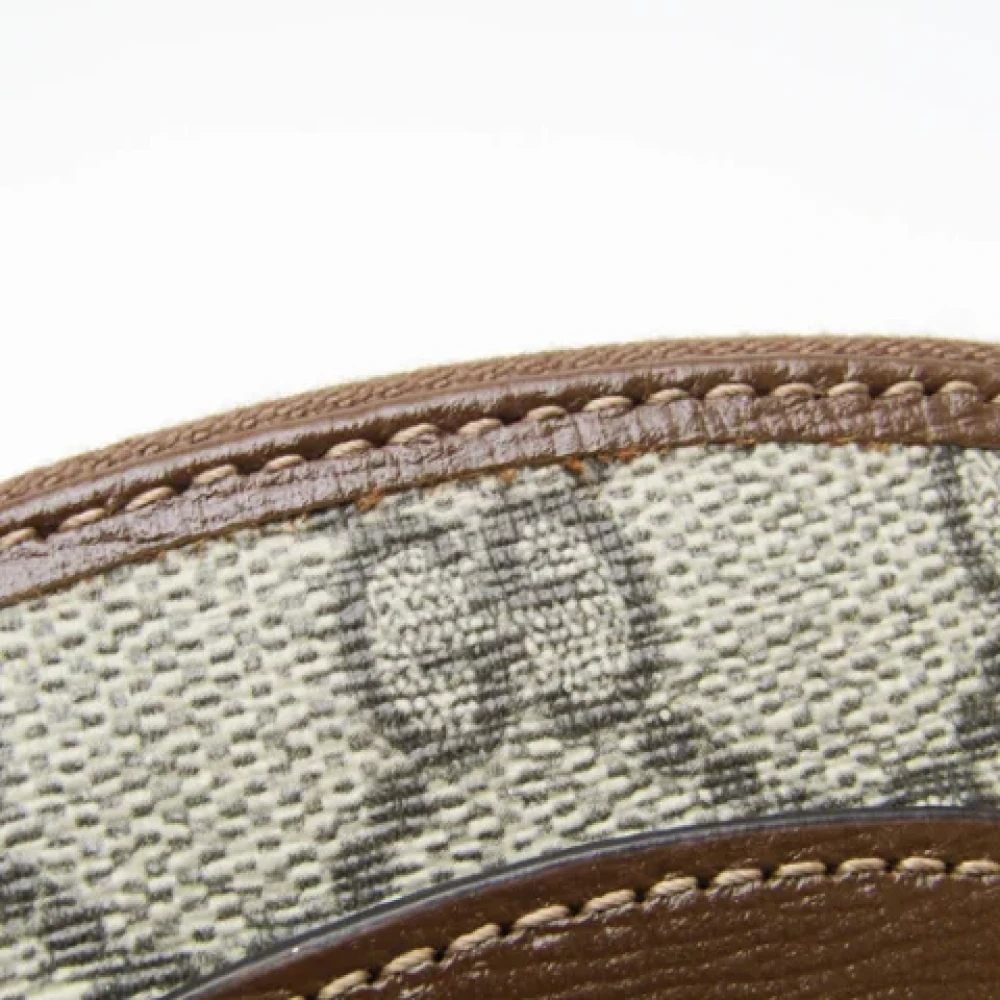 Gucci Vintage Pre-owned Canvas wallets Brown Dames
