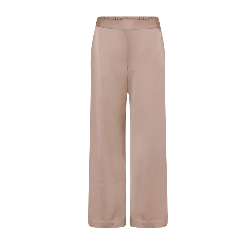 Gustav Wide Leg Broek Miya 56015 Brown Dames