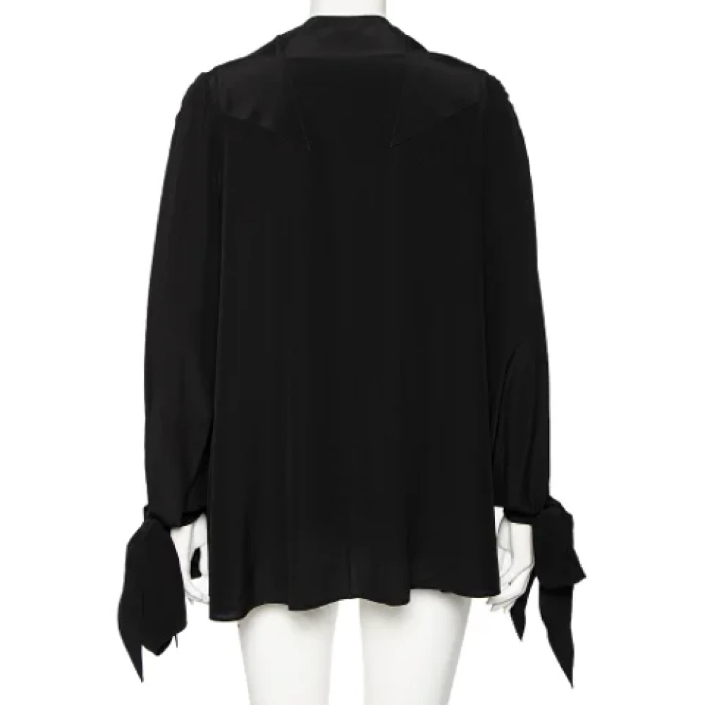 Givenchy Pre-owned Silk tops Black Dames