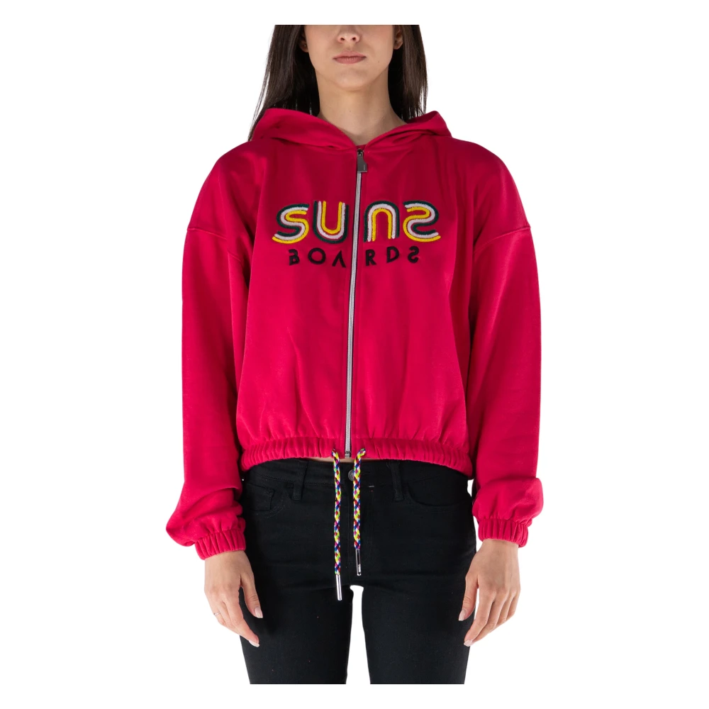 Suns Asia Sweatshirt voor Vrouwen Red Dames