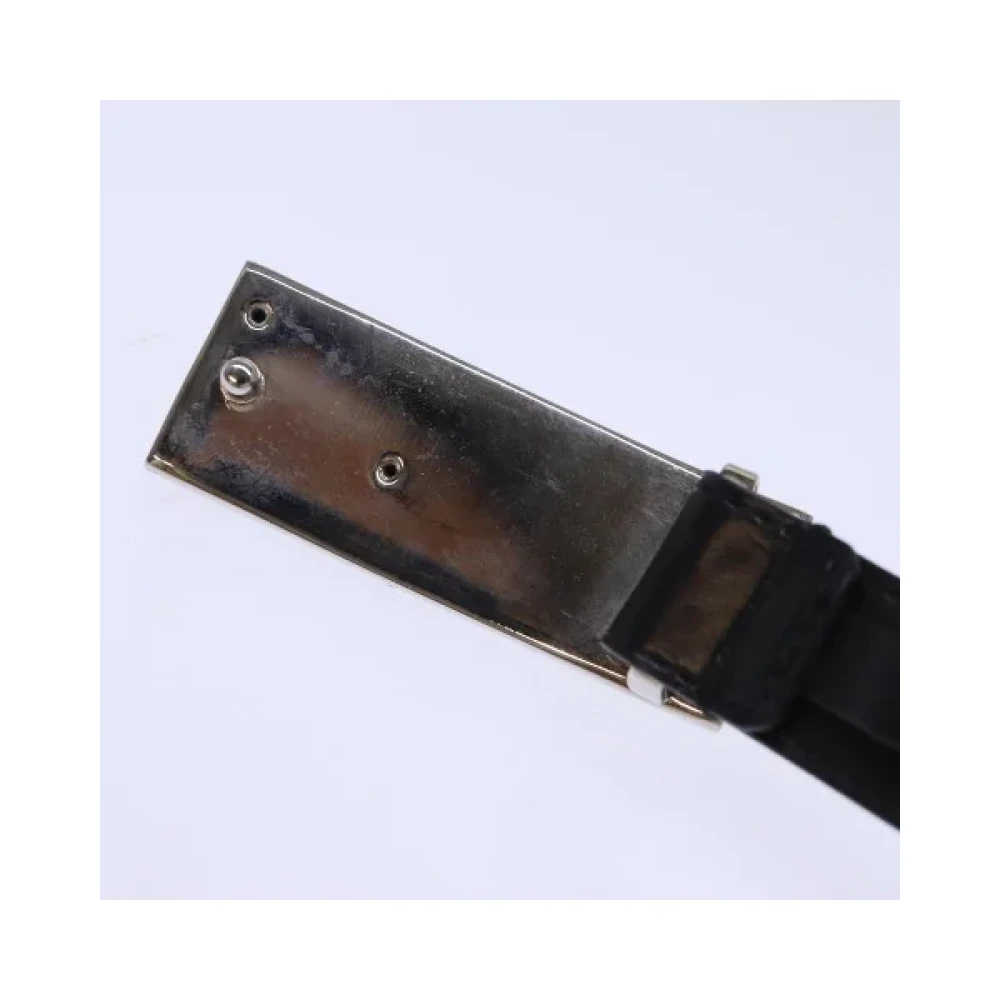 Gucci Vintage Pre-owned Leather belts Black Dames