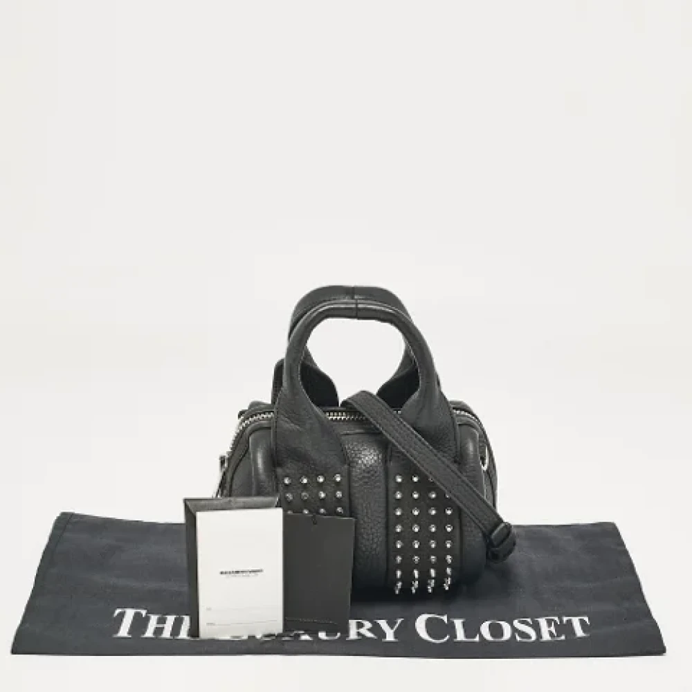 Alexander Wang Pre-owned Leather handbags Black Dames