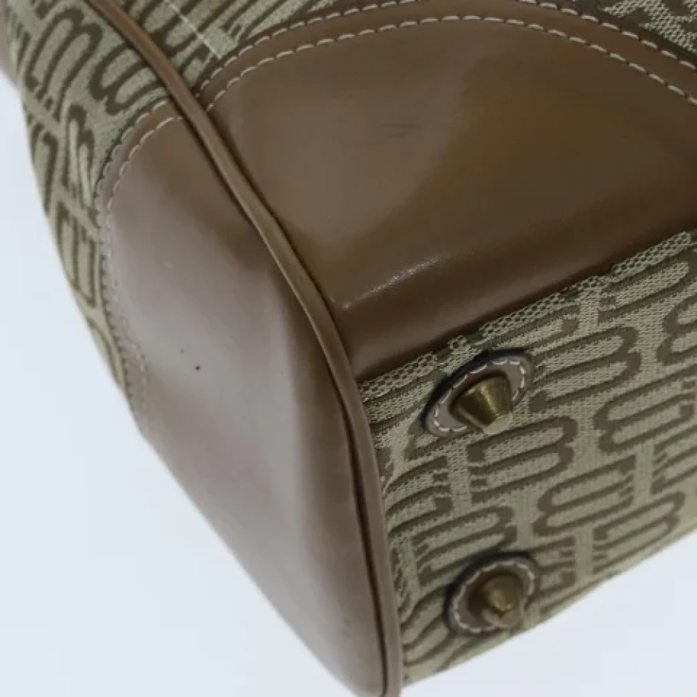 Balenciaga Vintage Pre-owned Canvas balenciaga-bags Beige Dames