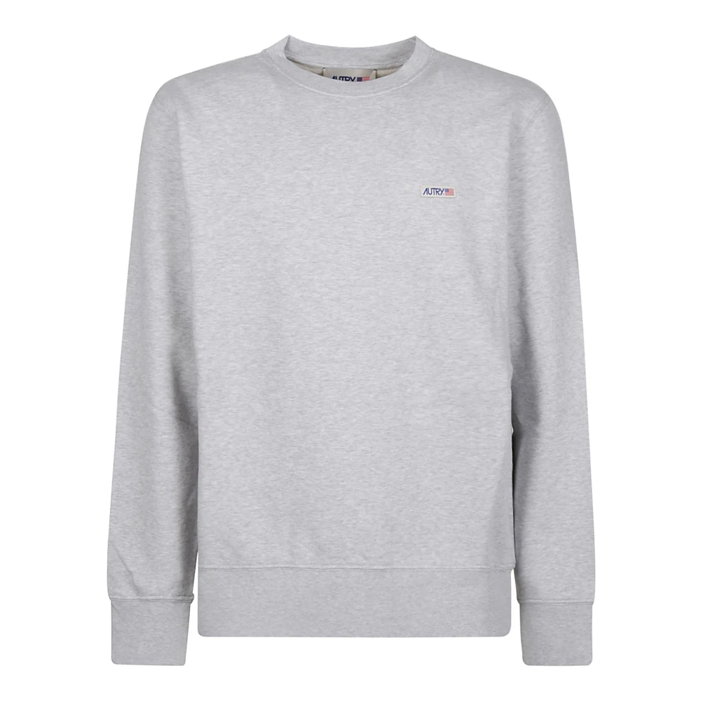 Autry Casual Sweatshirt voor Dagelijks Comfort Gray Heren