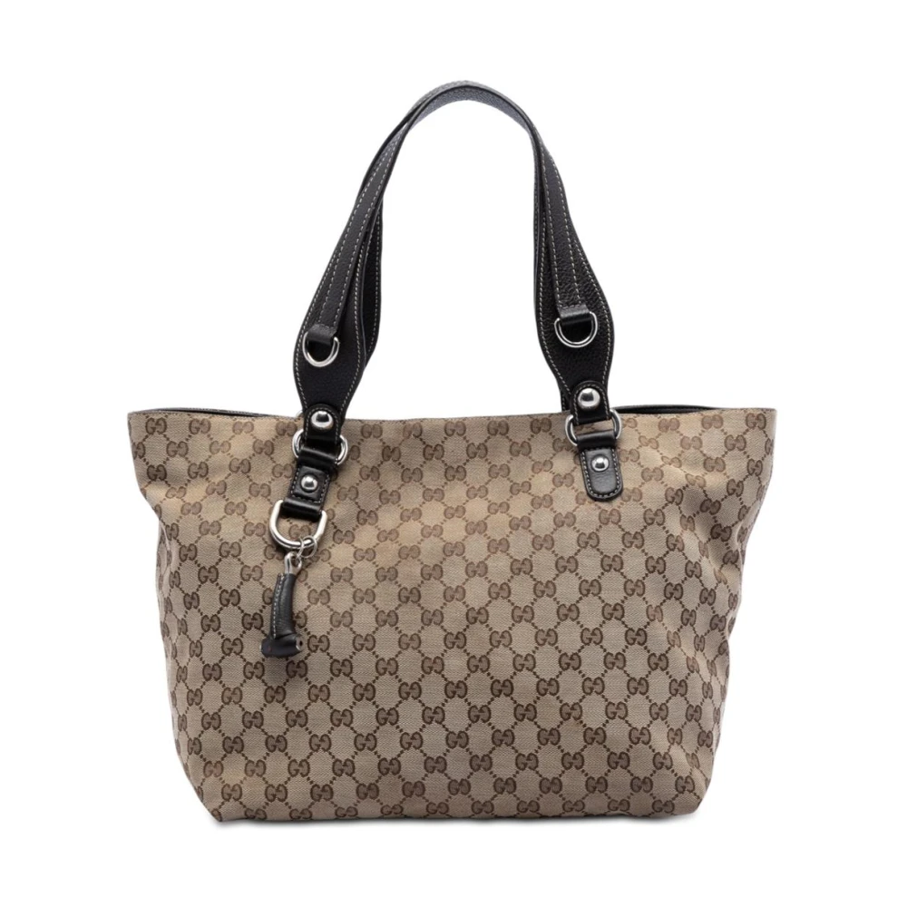 Gucci Vintage Women's Brown Pre-Owned Tote Bag