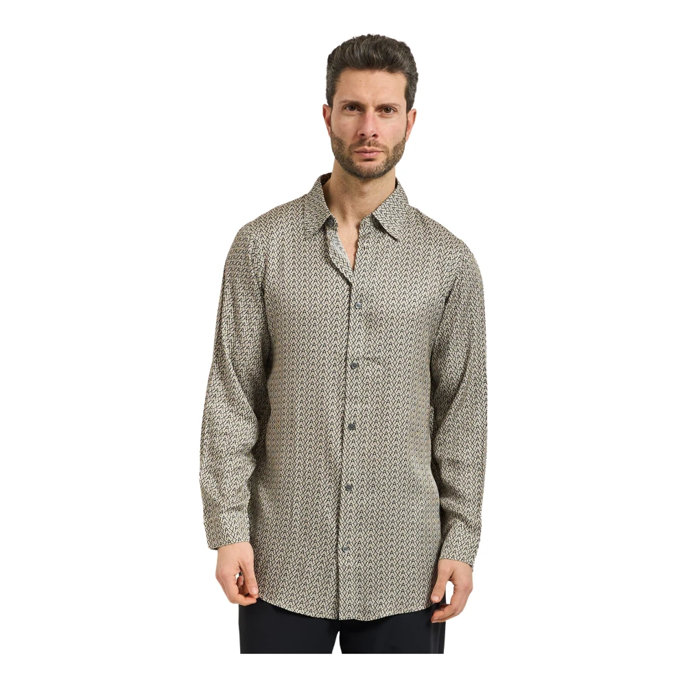 Armani Exchange Uomo Beige Magliette, 2XL, New,