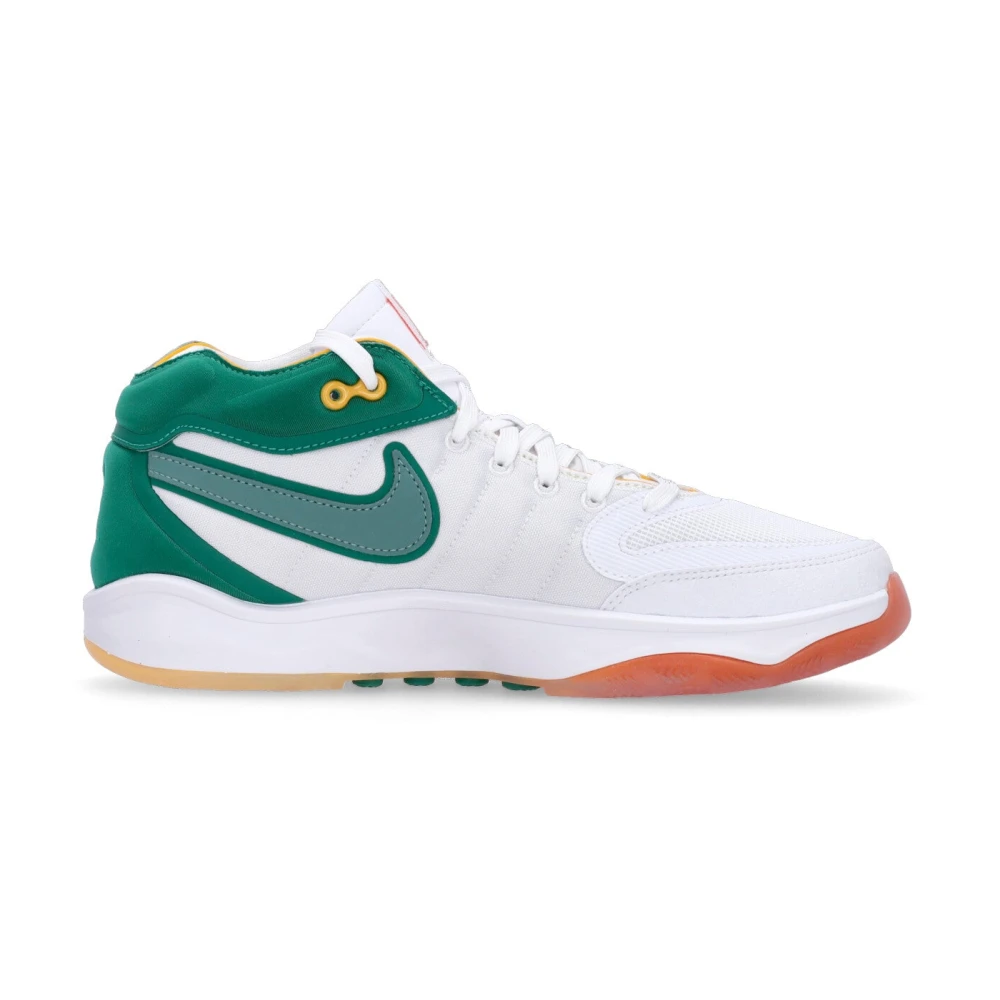Nike Men's White Trainers, 9 Uk, Air Zoom Gt Hustle 2 Basketball Shoe