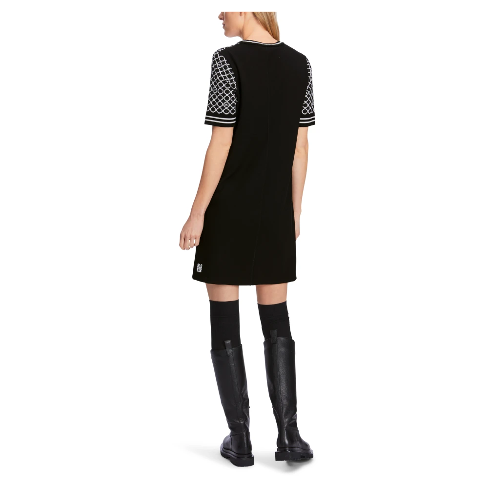 Marc Cain Gebreide Minijurk Mode Black Dames
