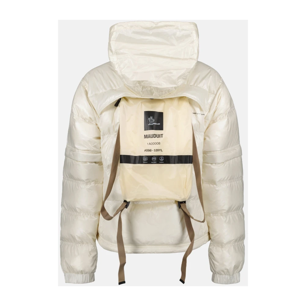 Moncler Gewatteerde Bomberjas White Dames