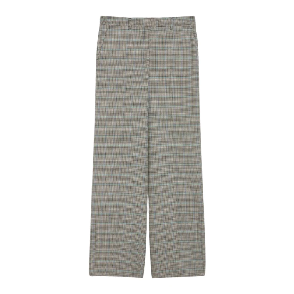 Iblues Groene Wide Leg Broek Green Dames
