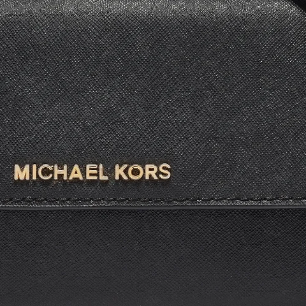 Michael Kors Pre-owned Leather crossbody-bags Black Dames