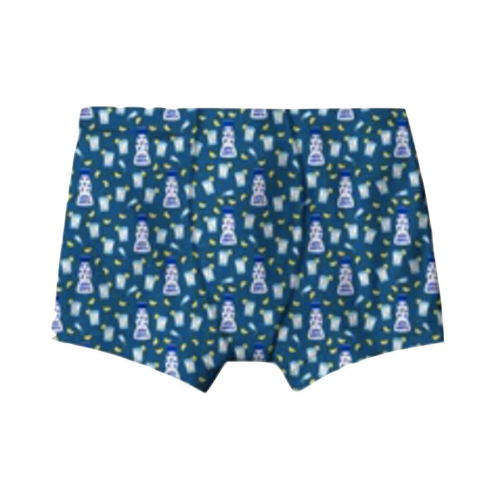 MC2 Saint Barth Heren Boxershorts in Tequila Print Blue Heren