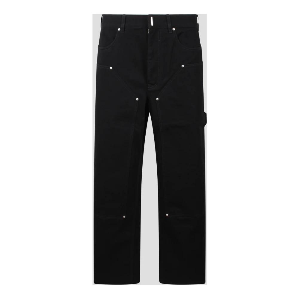 Givenchy Straight Jeans Black Heren
