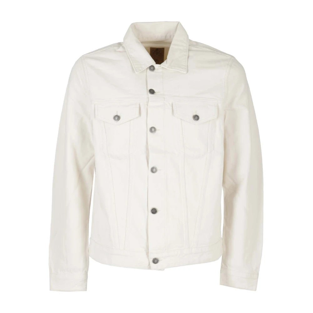 Tela Genova Klassieke Denim Jeans voor dagelijks gebruik White Heren