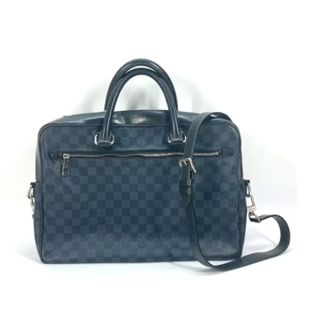 Louis Vuitton Vintage Pre-owned Fabric handbags Black Heren