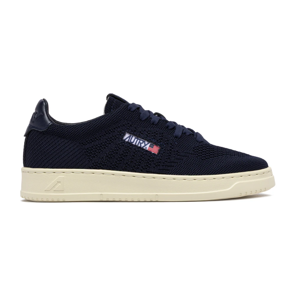 Autry Women's Blue Sneakers, 5 Uk, Medalist Easeknit