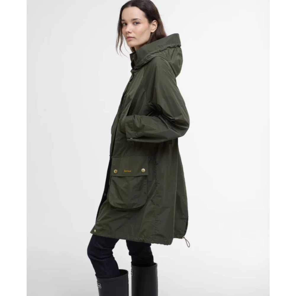 Barbour Regenjas voor mannen en vrouwen Green Dames