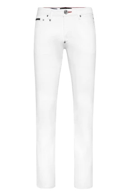 Denim Trousers Super Straight Cut Skulls