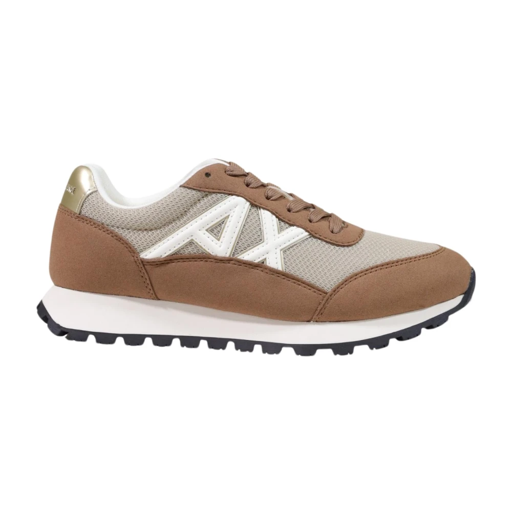 Armani Exchange , Sneakers, Female, Beige, 2 Uk, Trainers