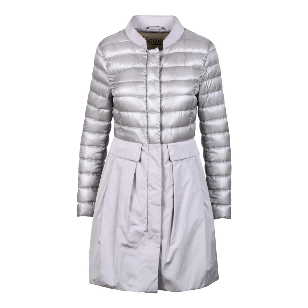 Herno - Coats > Parkas - Gray - Herno - Modalova