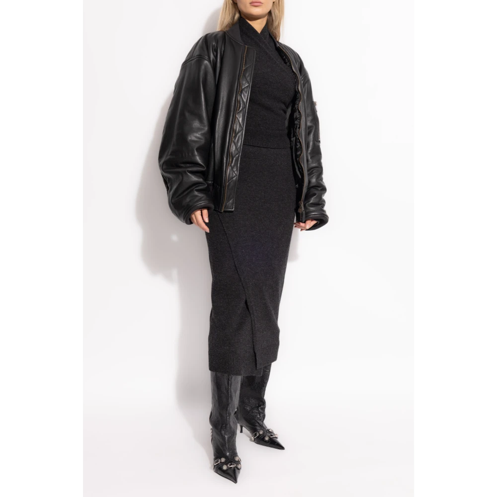 Balenciaga Wollen trui Gray Dames