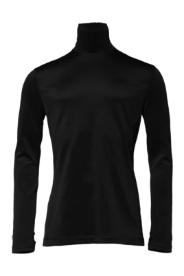 Svart Turtleneck Pullover Tröja