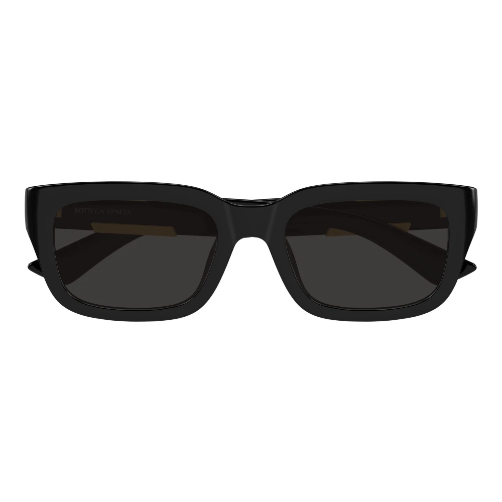 Bottega Veneta Unisex Black Square Sunglasses - Sunglasses - 54 Mm - Accessories