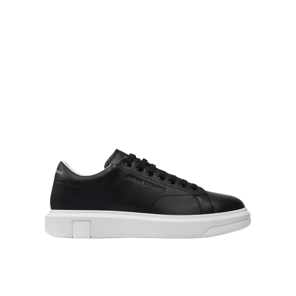 Armani Exchange Herr Svart Skor 41 Eu, Sneaker
