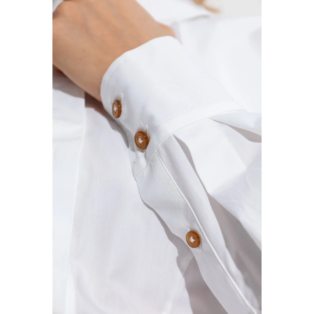 Vivienne Westwood Shirt met pofmouwen White Dames