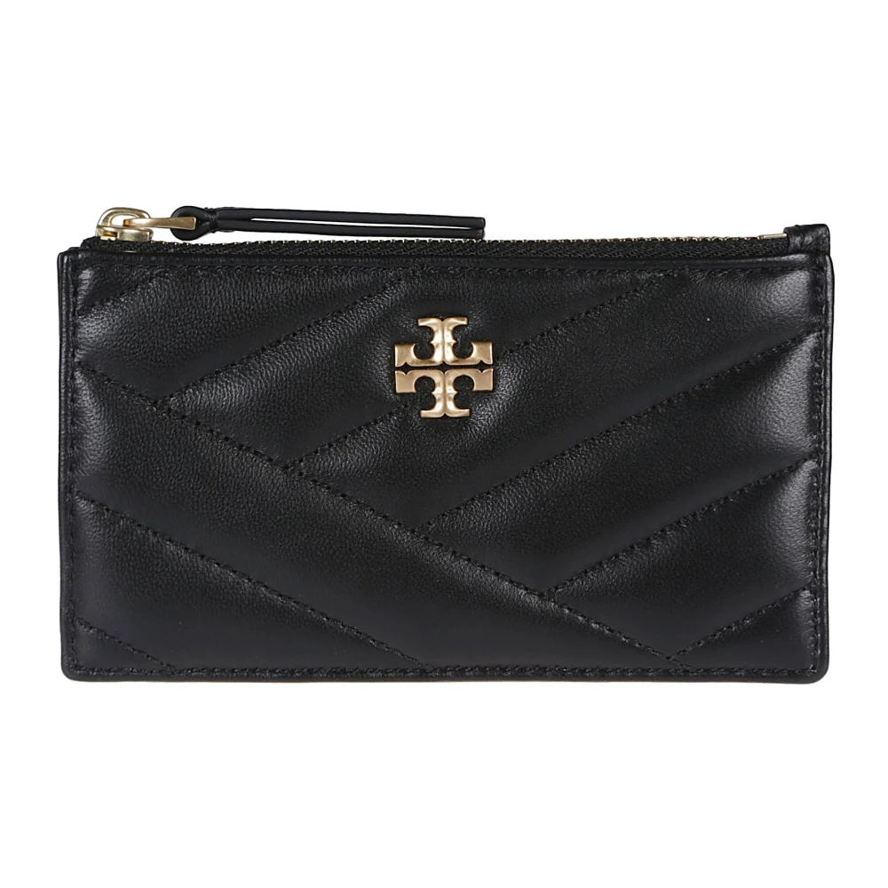 TORY BURCH Chevron Rits Creditcardhouder Black Dames