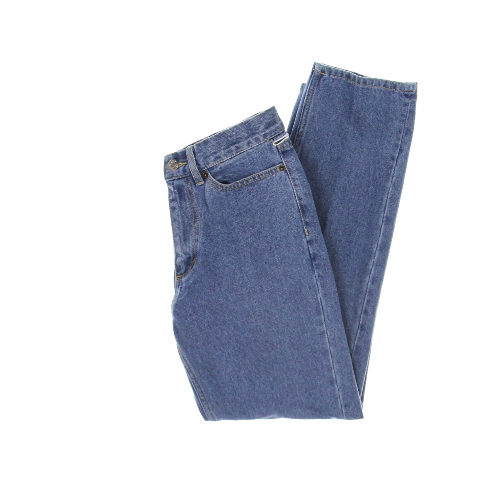 Obey Denim Jeans met Geborduurd Ogen Logo Blue Heren