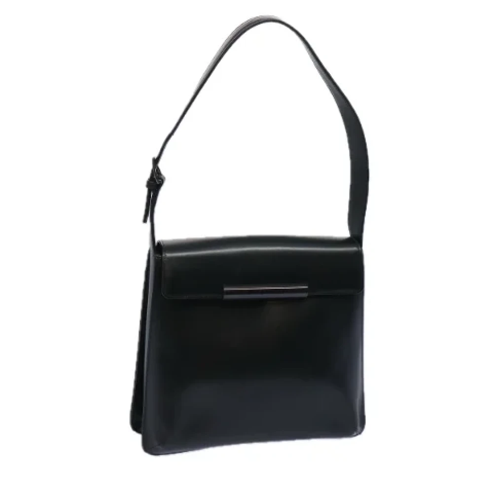 Givenchy Pre-owned Leather shoulder-bags Black Dames