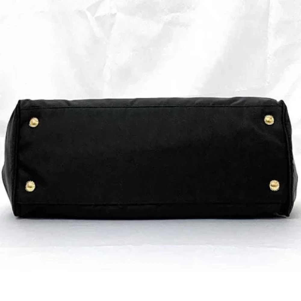 Prada Vintage Pre-owned Leather prada-bags Black Dames