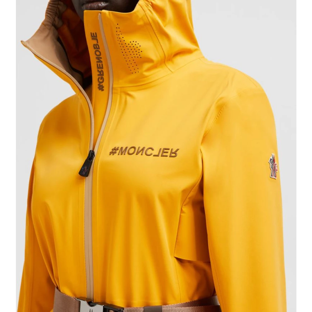 Moncler Gele outdoor shell-jas Yellow Dames