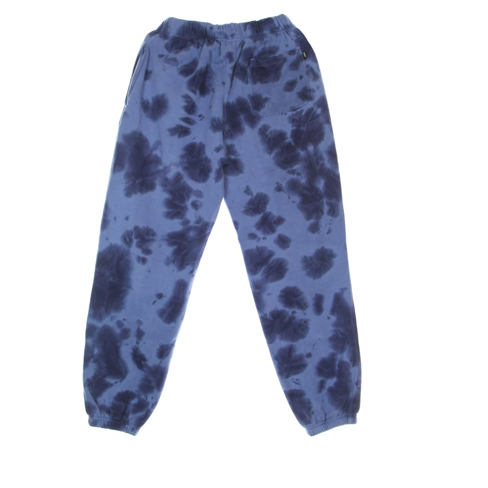 HUF Bloemen Fleece Sweatpants Navy Blauw Blue Heren