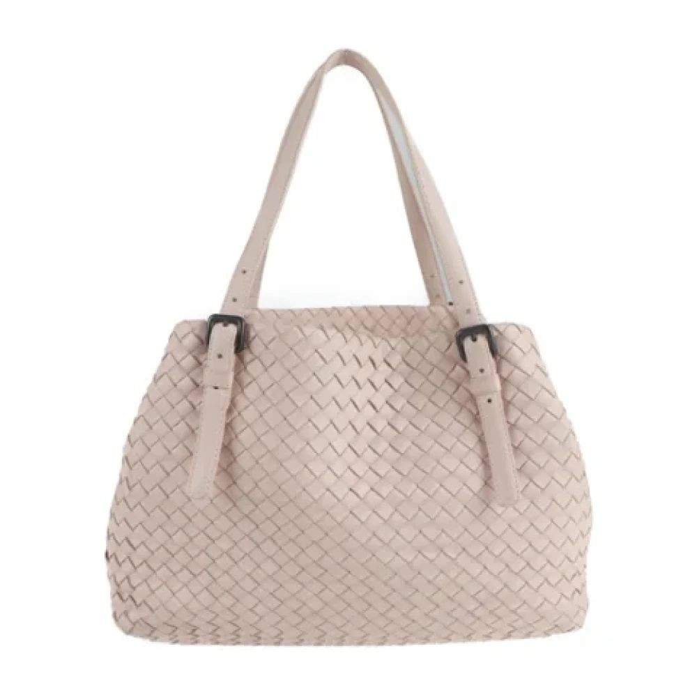 Bottega Veneta Vintage Pre-owned Leather totes Pink Dames