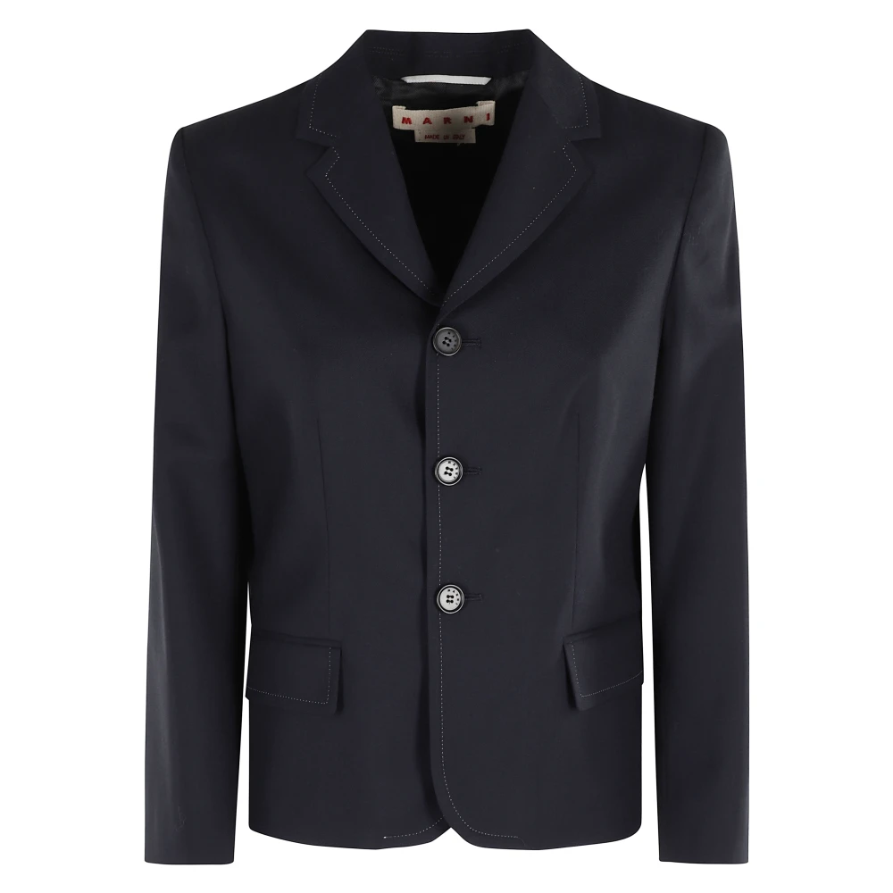 Marni - Jackets > Blazers - Blue - Marni - Modalova