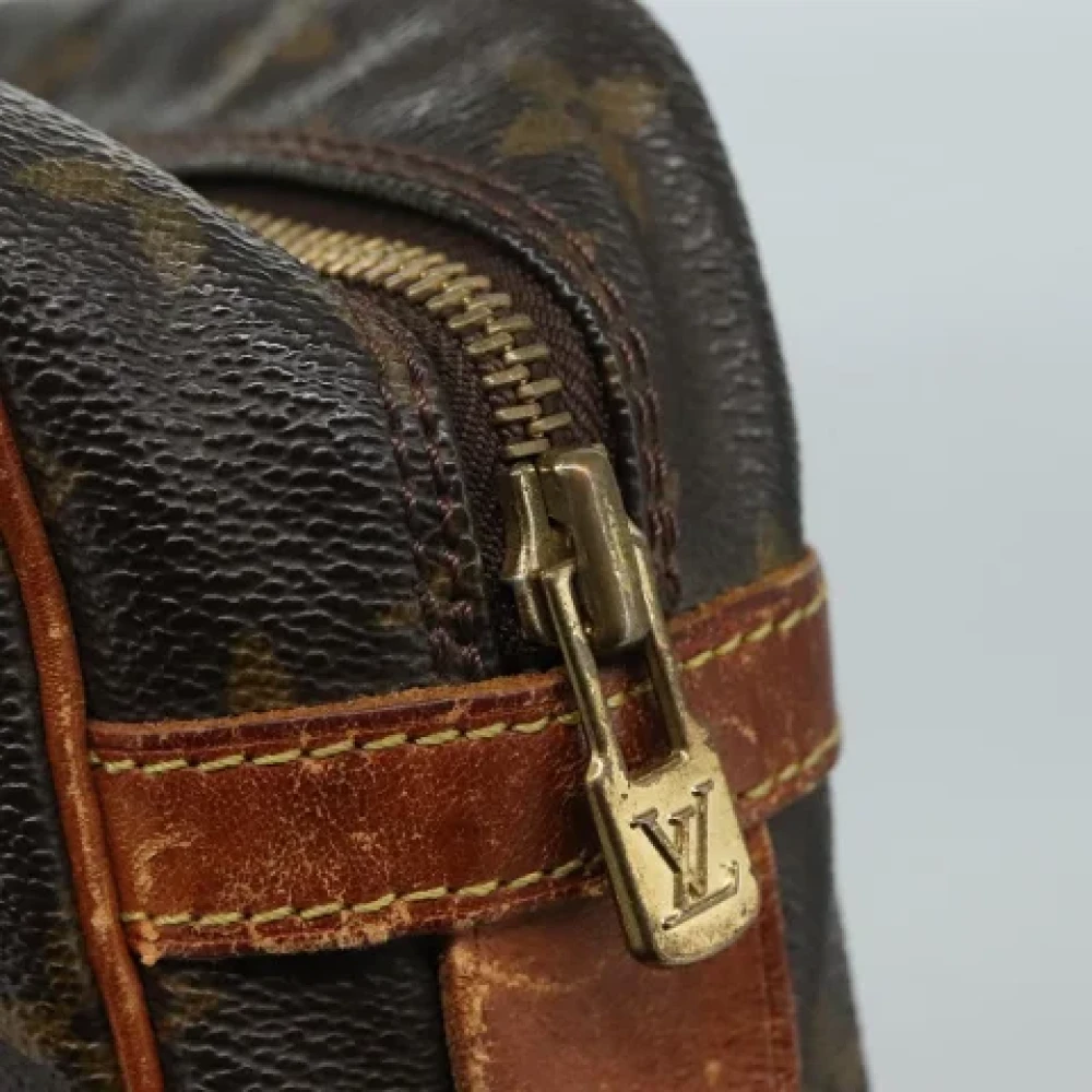 Louis Vuitton Vintage Pre-owned Canvas clutches Brown Dames