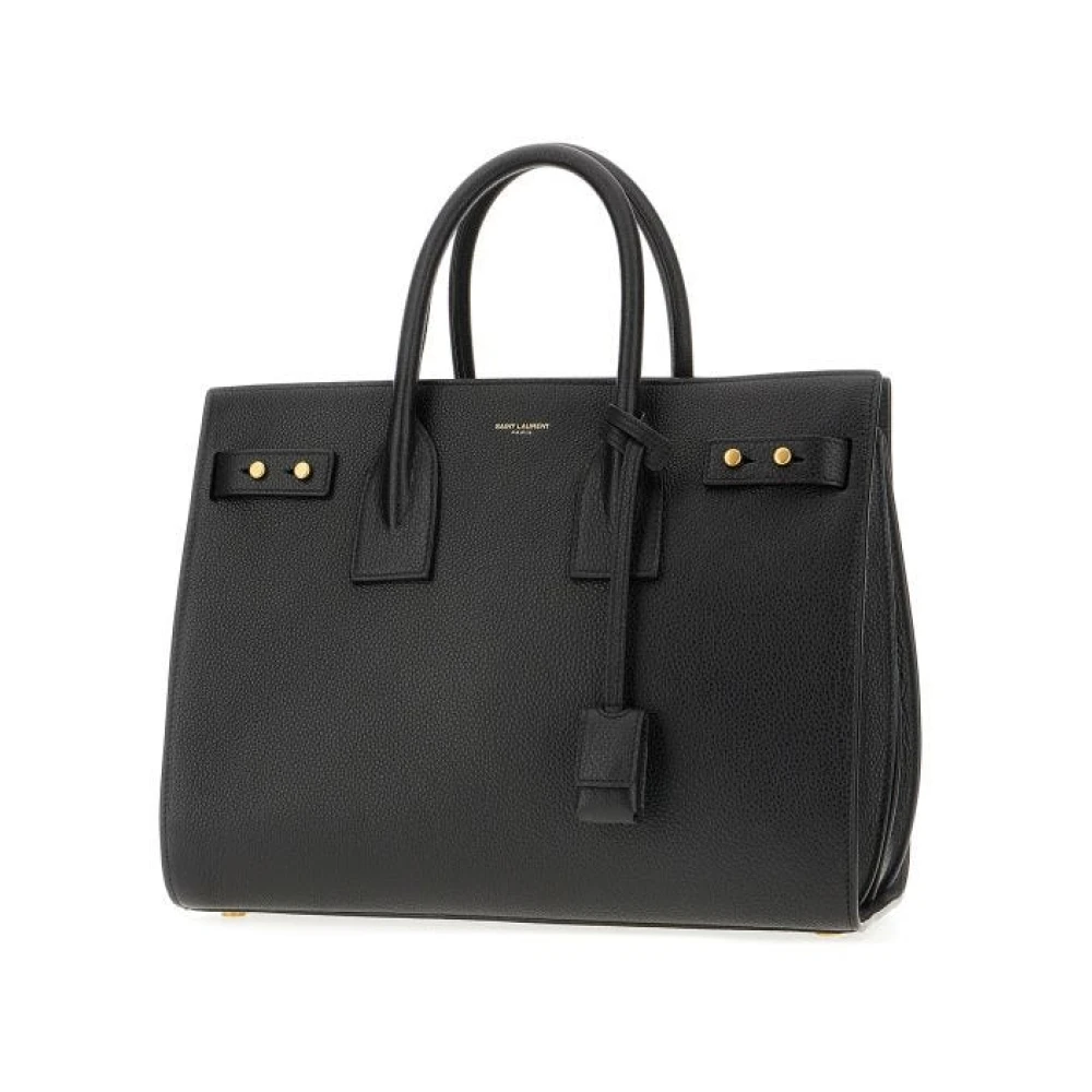 Saint Laurent Sac de Jour Handtas Black Dames