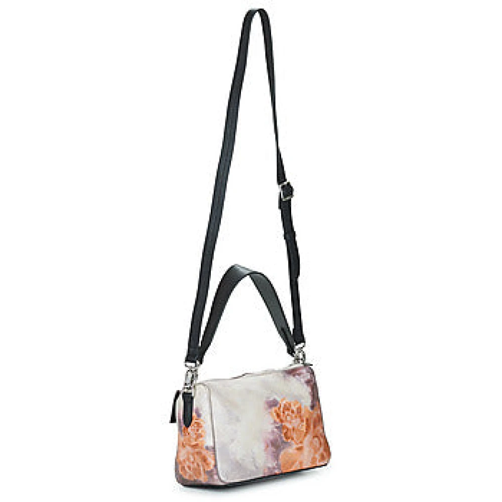 Desigual Kleurrijke Schoudertas Zak Bloesem Mini Multicolor Dames