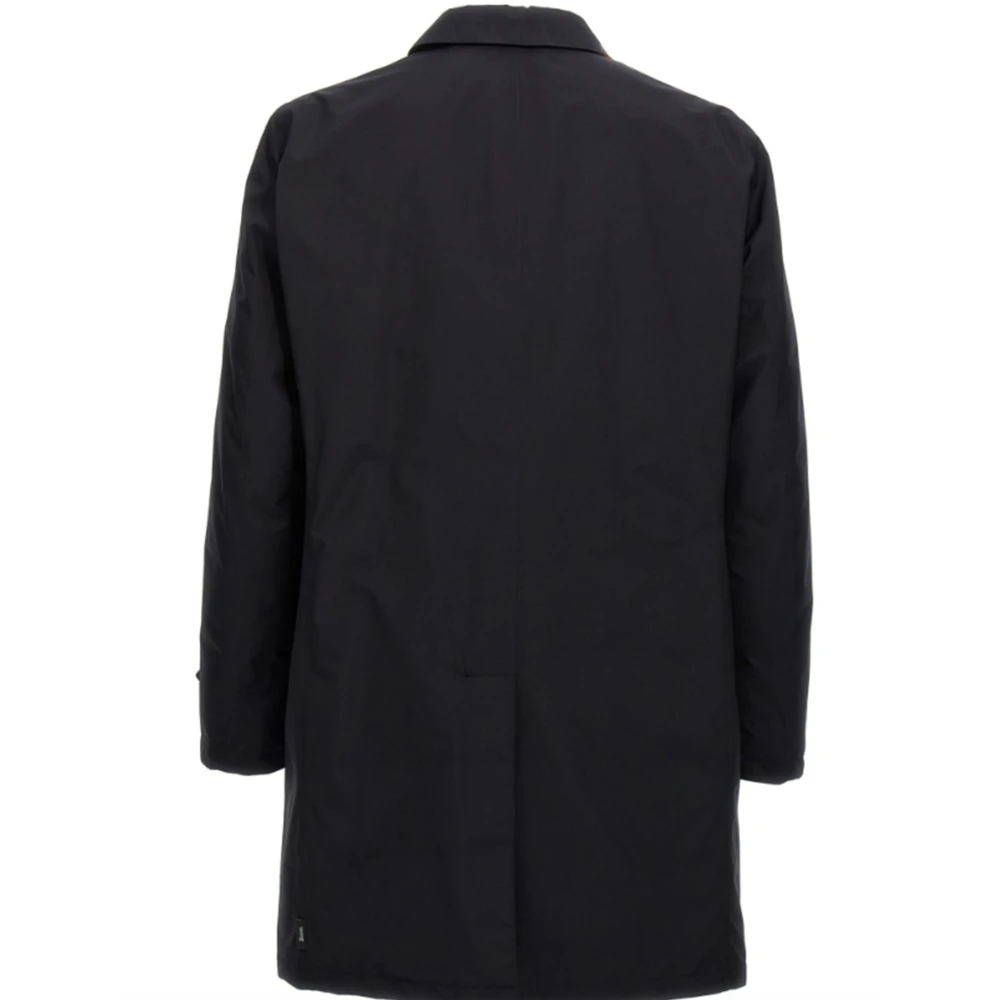 Herno Waterdichte GoreTex 2-laags jas Black Heren