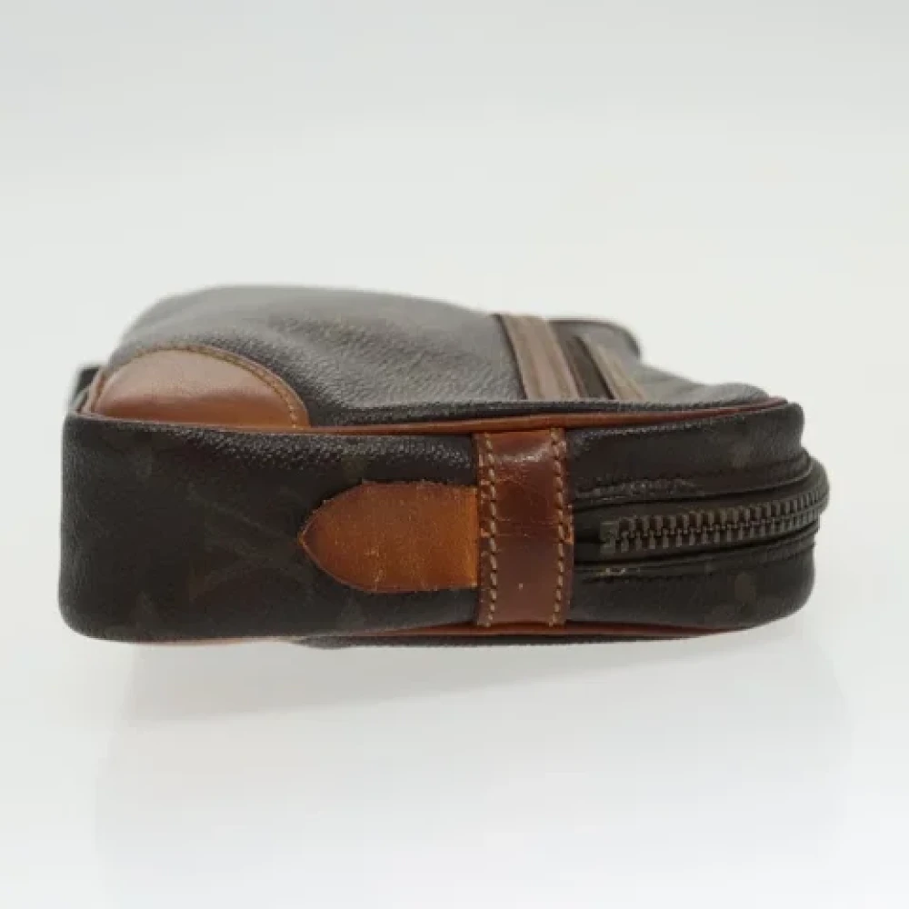 Louis Vuitton Vintage Pre-owned Canvas clutches Brown Dames