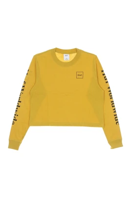 Crop Långärmad T-shirt