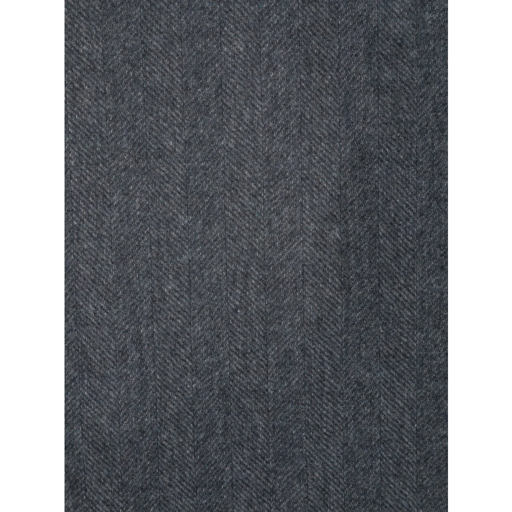 Canali Luxe Cashmere Sjaal Gemaakt in Italië Blue Heren