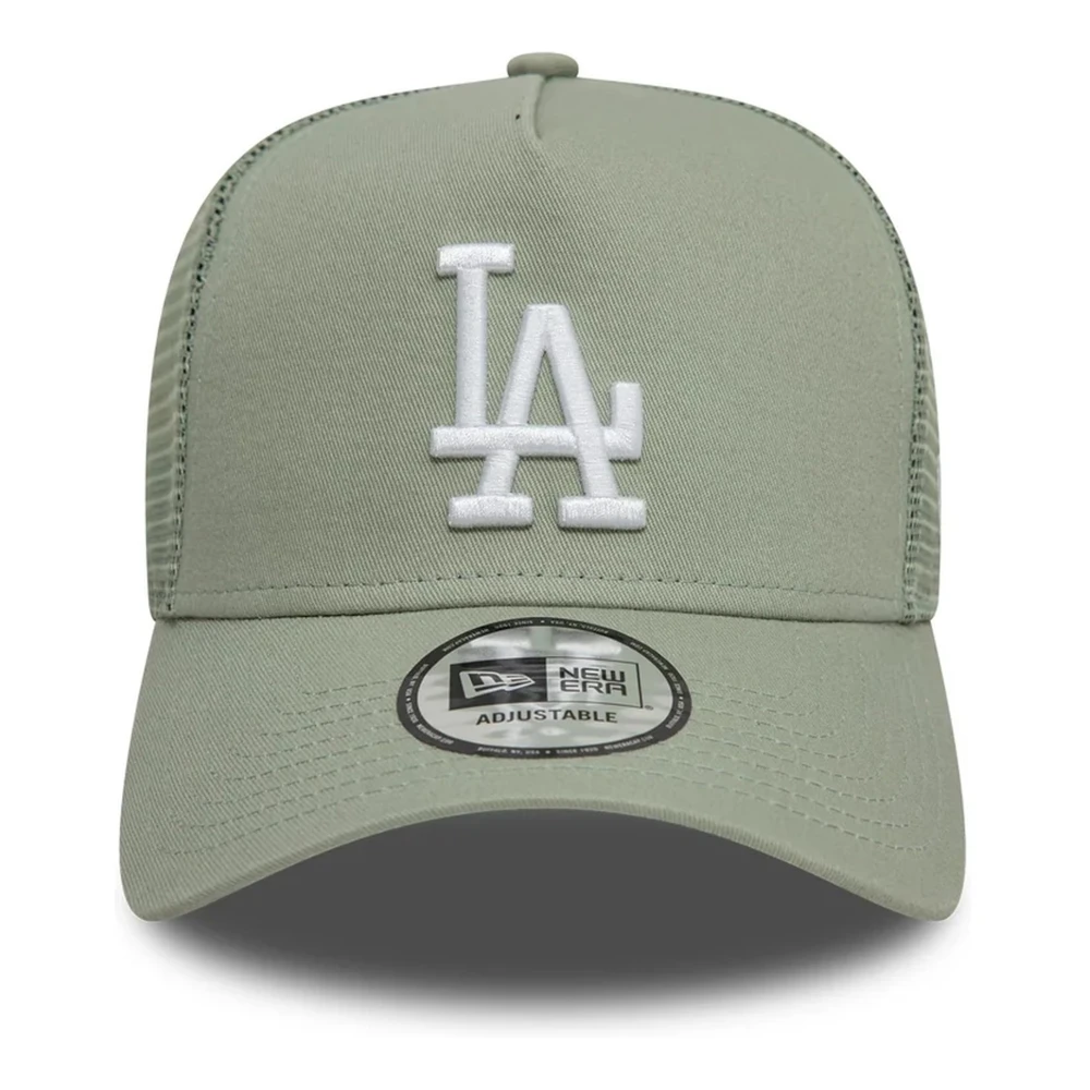 new era Groene Dodgers League Trucker Pet Green Heren