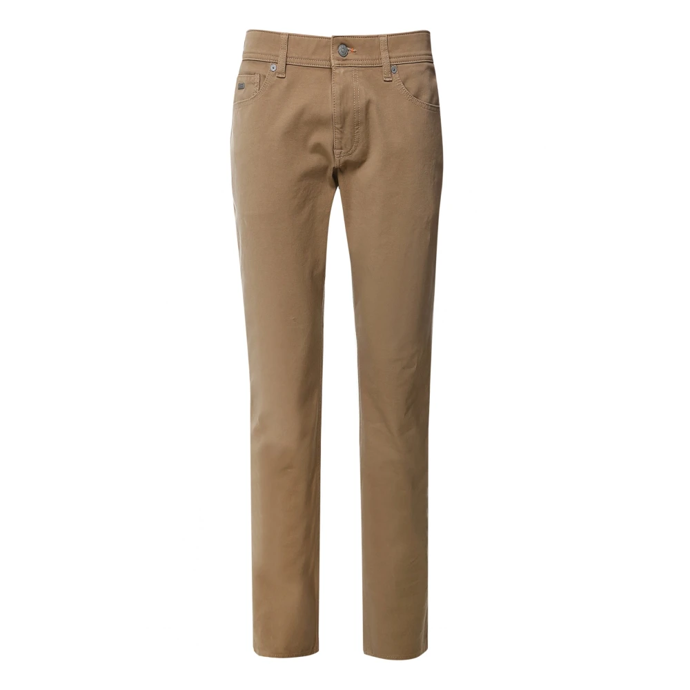 Beige Delaware Jeans Super Stretch