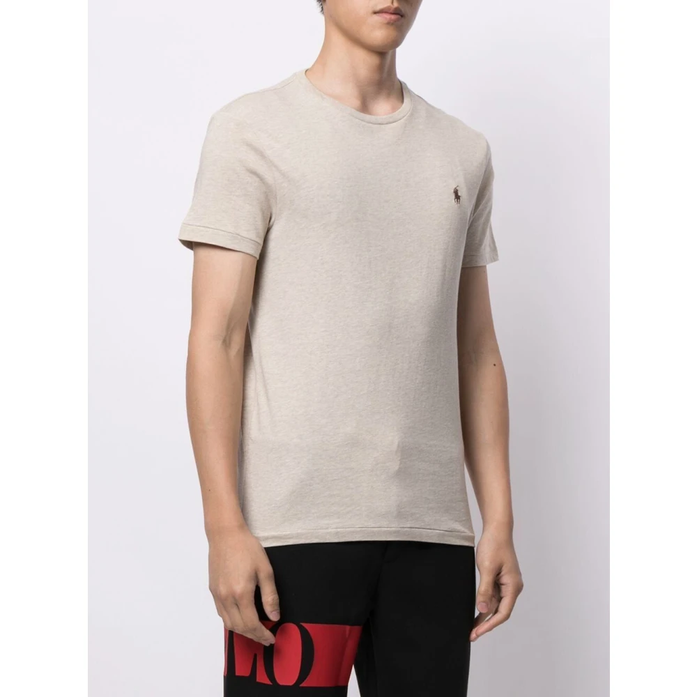 Ralph Lauren T-shirt Brown Heren