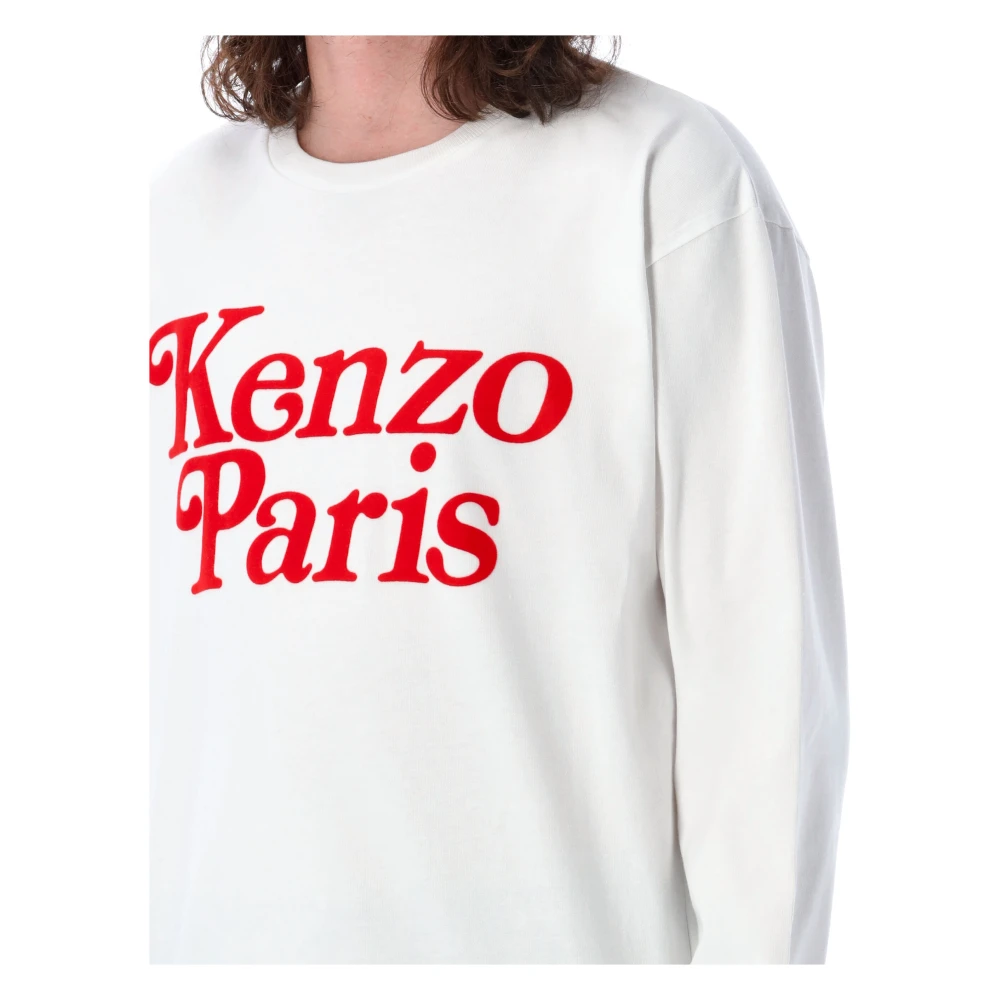 Kenzo Long Sleeve Tops White Heren