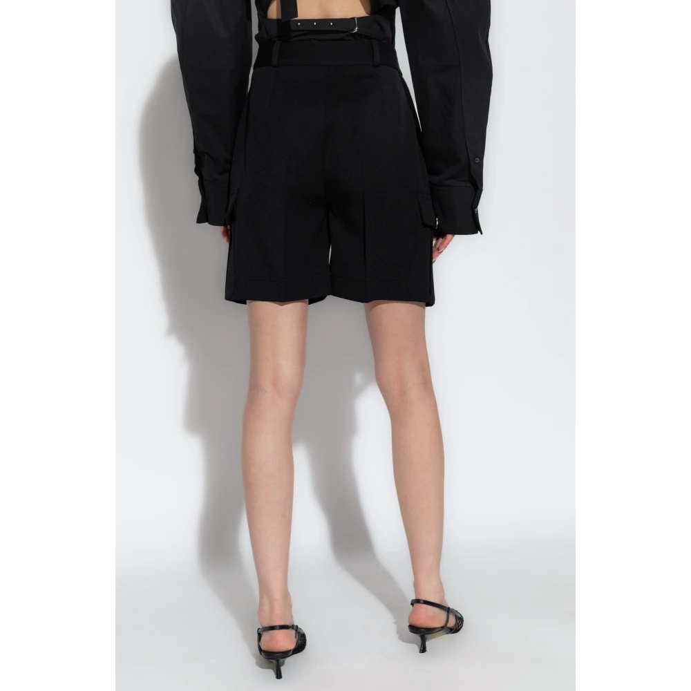 Salvatore Ferragamo Cargo shorts Black Dames